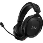 image produit HyperX Cloud Stinger 2 - Casque de Jeu sans Fil - Compatible PC. Microphone pivotant avec Coupure Audio Automatique, Mousse à mémoire de Forme Confortable, 20 Heures Maximum d’autonomie