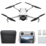 image produit Bundle DJI Mini 3 Fly More (DJI RC) – Mini drone caméra léger et pliable avec vidéo 4K HDR, temps de vol de 38 minutes, Prise verticale réelle et fonctions intelligentes.