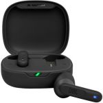 image produit JBL Wave Flex, Écouteurs Intra-Auriculaires Sans Fil, Resistance à l'Eau IP54 et IPX2, Technologie TalkThru et AmbientAware, Autonomie de 32 heures, en Noir - livrable en France