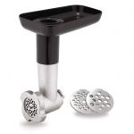 image produit Moulinex Hachoir à Viande XF631BB1 Accessoire Masterchef Gourmet Officiel Hacher Gros ou Fin Compatible avec Tous les Robots Pâtissier Masterchef QA510110 QA512G10 QA530D10