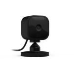 image produit Blink Mini | Caméra d'intérieur connectée compacte à brancher | Vidéo HD 1080p, vision nocturne, détection de mouvements, audio bidirectionnel, config. facile, fonctionne avec Alexa | 1 caméra, Noir - livrable en France