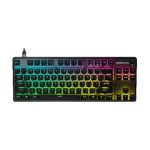 image produit SteelSeries Apex 9 TKL - Clavier de jeu mécanique - Switchs optiques - Actionnement en 2 points - Format compact sans clé - Switchs amovibles - Disposition en français (AZERTY) Compact