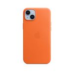 image produit Apple Coque en Cuir avec MagSafe pour iPhone 14 Plus - Orange