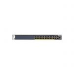 image produit Netgear GSM4328PB-100NES Switch manageable Stackable avec 24x1G PoE+ et 4x10G incluant 2x10GBASE-T and 2xSFP+ l ProSAFE M4300-28G-PoE+ (1,000W PSU) - livrable en France