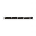 image produit NETGEAR Smart switch manageable professionnel empilable 52 ports Gigabit (GS752TXS) - avec 4 ports SFP+ 10 Gigabit, bureau/en rack et protection à vie ProSAFE - livrable en France