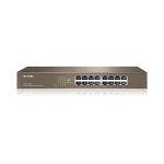 image produit Tenda Switch Ethernet 16 Ports, Switch Gigabit 10/100/1000 Mbps, Plug & Play, Auto MDI/MDIX, Format Bureau, Boitier Métal pour Maison ou Petite Entreprise(TEG1016D)