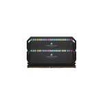 image produit CORSAIR Dominator Platinum RGB DDR5 RAM 32Go (2x16Go) 6400MHz CL32 Intel XMP Compatible iCUE Mémoire d'Ordinateur - Noir (CMT32GX5M2B6400C32)