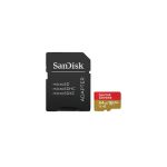 image produit SanDisk 64 Go Extreme carte microSDXC pour caméras embarquées et drones + Adaptateur SD + RescuePRO Deluxe, jusqu'à 170 Mo/s, avec performances A2 App, UHS-I , Classe 10, U3, V30