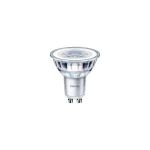 image produit Philips corePro LEDSpot 4.6 W GU10 à + White LED Bulb – LED Bulbs (White, Silver, Translucent, a +, 50/60, 39 mais, 220 – 240)