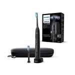 image produit Philips Sonicare ExpertClean 7500 - Brosse à dents électrique avec application, 4 modes de brossage et 3 niveaux d'intensité, capteur de pression, noir, modèle HX9631/16