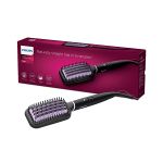 image produit Philips, Brosse lissante chauffante StyleCare Essential, Zone de brossage ultra-large, Technologie ThermoProtect, Revêtement en céramique tourmaline, modèle BHH880/00