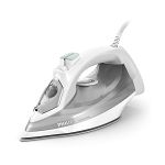 image produit Philips Série 5000 Fer à Repasser Vapeur - 2400W, 40 g/min, Effet Pressing 160 g, Vapeur Verticale, Semelle SteamGlide Plus, Blanc/Gris (DST5010/10) - livrable en France