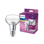 image produit Philips ampoule LED Réflecteur R80 E27 60W Blanc Chaud, Verre