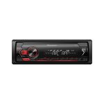 image produit PIONEER Autoradio Deckless MVH-S120UB Éclairage Rouge RDS USB, Noir (Compatible avec Android)