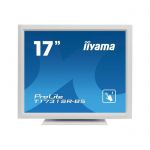 image produit iiyama Prolite T1731SR-W5 - Écran LED - 17" - écran Tactile - 1280 x 1024 - TN - 250 CD/m² - 1000:1-5 ms - HDMI, VGA, DisplayPort - Haut-parleurs - Blanc