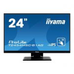 image produit iiyama Prolite T2454MSC-B1AG Moniteur tactile Multi-Touch P-Cap 24" LED Full HD VGA/DVI/HDMI Multimédia Traitement Anti-reflets Noir - livrable en France