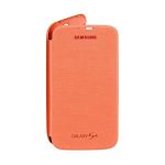 image produit Samsung EF-FI950BO Etui rabat pour Samsung Galaxy S4 Orange