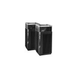image produit ASUS ZenWiFi Pro XT12 Noir - Pack de 2 - Système Wi-FI 6 AX Mesh, Tri-Bande, 11 000 Mbit/s, 600m2, AiProtection avec TrendMicro à Vie, Port WAN/LAN 2,5 Gigabit + 2 Ports LAN Gigabit, AiMesh