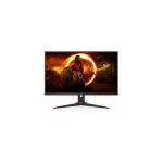 image produit AOC - Monitors Gaming Gaming 24G2SPAE - Écran FHD 24" 165 Hz, 1 ms MPRT, FreeSync, G-Sync Compatible, Haut-Parleur (1920 x 1080, VGA, HDMI, DisplayPort) Noir/Rouge