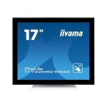 image produit iiyama Prolite T1732MSC-W5AG - Écran LED - 17" - écran Tactile - 1280 x 1024 - TN - 250 CD/m² - 1000:1-5 ms - HDMI, VGA, DisplayPort - Haut-parleurs - Blanc Mat