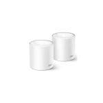 image produit TP-Link Deco WiFi 6 Mesh AX3000Mbps Deco X50(2-pack), Système WiFi 6 pour Toute la Maison, Couverture de 410㎡, Installation Facile, Contrôle Parental, Compatible avec toutes les Box Fibre - livrable en France