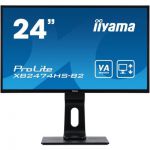image produit iiyama Prolite XB2474HSB2 Ecran LED AMVA Full HD VGA/DP/HDMI Pied réglable en Hauteur Multimédia Noir & Câble réseau Ethernet RJ45 catégorie 6-1,5 m - 5 câbles