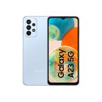 image produit Samsung Galaxy A23 5G 128GB Light Blue EU [16,72cm (6,6") LCD Display, Android 12, 50MP Quad-Kamera]