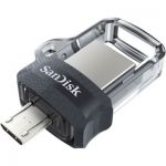 image produit SanDisk Ultra Dual m3.0 - Double Unité avec Connecteur micro-USB à une Extrémité et un connecteur USB 3.0, 64 Go - livrable en France