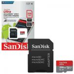 image produit SanDisk Carte Mémoire MicroSDHC Ultra 256 Go + Adaptateur SD (100Mo/S, Classe 10, U1, Homologuée A1)