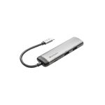 image produit VERBATIM 49140 USB-C Multiport Hub USB 3.1/USB 3.0 x 2/HDMI métallique