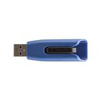 image produit VERBATIM clé USB Store 'n' Go V3 MAX I USB 3.2 Gen 1 I 32 Go I avec mécanisme coulissant I Interface SuperSpeed I Stockage externe pour ordinateurs portables, etc. I Bleu / Noir