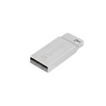 image produit Verbatim Clé USB Executive métal 64Go I USB 2.0 I USB Memory Stick I pour laptop ordinateur portable ultrabook TV autoradio I Stick USB 2.0 I Clé USB avec anneau pour porte-clés I argenté