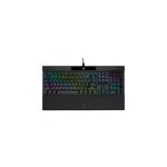 image produit Corsair K70 RGB PRO Clavier Gaming Mécanique Filaire (CHERRY MX RGB Speed Switchs, Taux d’interrogation de 8,000Hz, Touches PRO PBT à Double Injection, Repose-Poignet Doux) AZERTY, FR - Noir