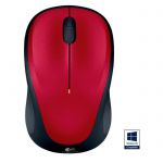 image produit Logitech souris sans fil optique - M235 Red - livrable en France