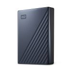 image produit WD 4To My Passport Ultra, Disque Dur Externe Portable, USB-C, compatibilité avec PC, Xbox et Playstation, Boîtier métallique épuré