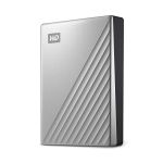 image produit WD 2TB My Passport Ultra for Mac, Portable HDD USB-C ready with software for device management, backup and password protection - Silver - livrable en France