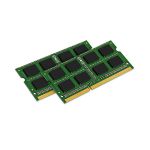 image produit Kingston Technology ValueRAM 1600MHz DDR3 NonECC CL11 SODIMM 16GB Kit*(2x8GB) 1.5V KVR16S11K2/16 Mémoire d’ordinateur Portable
