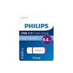 image produit Philips Snow Édition High Speed clé USB 2.0 64 Go pour PC, Ordinateur Portable, Stockage de données informatiques, Vitesse de Lecture jusqu'à 25 Mo/s