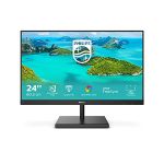 image produit Philips Monitors Écran 245E1S 60,5 cm (23,8 Pouces) (VGA, HDMI, DisplayPort, Temps de réponse de 4 ms, 2560 x 1440, 75 Hz, FreeSync) Noir