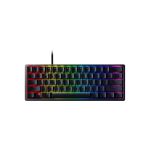 image produit Razer Huntsman Mini (Switches Violets) - Clavier Gamer Compact à 60% (Switches Opto-Mécaniques Clicky, Touches en PBT, Câble USB-C Détachable) Clavier US | Noir