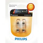 image produit Philips 12844B2 Ampoule pour Clignotant C5W Blister 2 Pièces