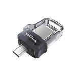 image produit SanDisk Ultra 64 Go Dual Drive m3.0 Clé Double connectique pour appareils Mobiles jusqu'à 130 Mo/s (Lot de 2)