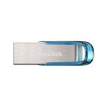 image produit SanDisk Ultra Flair 128 Go (Clé USB, des vitesses jusqu'à 150 Mo/s, logiciel de récupération de données RescuePRO Deluxe Une protection par mot de passe, Un boîtier en métal élégant et résistant)