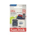 image produit Carte mémoire microSDHC SanDisk Mobile Ultra 32 Go Classe 10 UHS-I avec une vitesse de lecture allant jusqu'à 30 Mo/s + adaptateur de cartes SD + appli Android Memory Zone (SDSDQUA-032G-U46A)