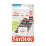 image produit SanDisk Ultra microSDHC 32GB, up to 100MB/s, Class 10, UHS-I, Full HD Video