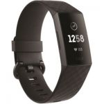 image produit Fitbit - Charge 3 - Bracelet d’activité Forme et Sport : Jusqu’à 7 Jours d’autonomie et Étanche - Aluminium Graphite / Noir