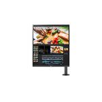 image produit LG ERGO DualUp 28MQ780-B Ecran PC vertical 28" - dalle Nano IPS résolution Square Double QHD (2560x2880), format 16:18, HDR 10, DCI-P3 98%, USB-C (90W), KVM intégré, pied ergonomique réglable