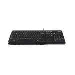 image produit Logitech K120 Clavier sans Fil Business Windows, Plug-and-Play USB, Taille Standard, Etanche, Barre d’Espacement Incurvée, Clavier QWERTY US - Noir - livrable en France