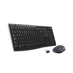 image produit Logitech MK270 Combo Clavier et Souris Sans Fil pour Windows, Clavier Allemand QWERTZ - Noir - livrable en France