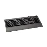 image produit Logitech G213 Prodigy, Clavier Gaming, Eclairage RVB LIGHTSYNC, Résistant aux Éclaboussures, Personnalisable, Commandes Multimédia Dédiées, Clavier Gamer Allemand QWERTZ - Noir - livrable en France